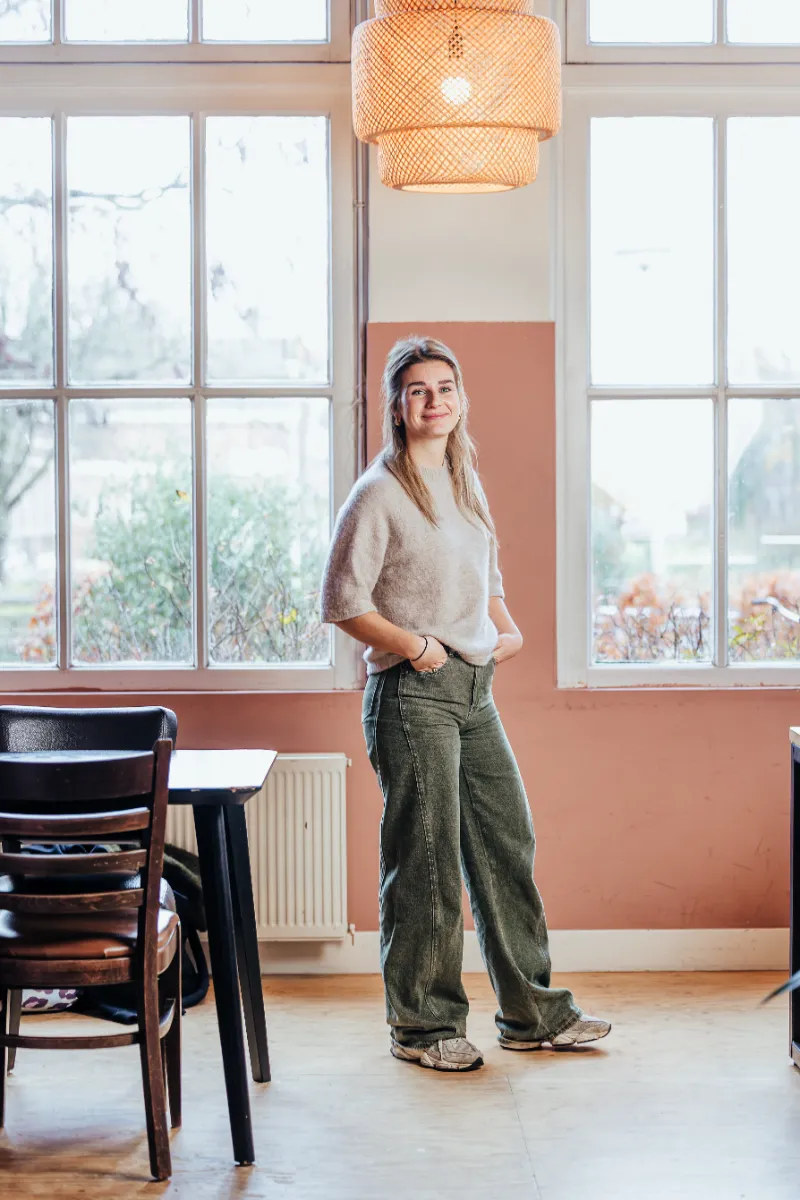 Eline in haar praktijk